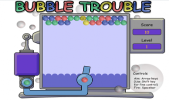 bubble trouble arcade